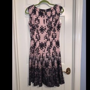 Gabby Skye dress, poly/spandex, size 8